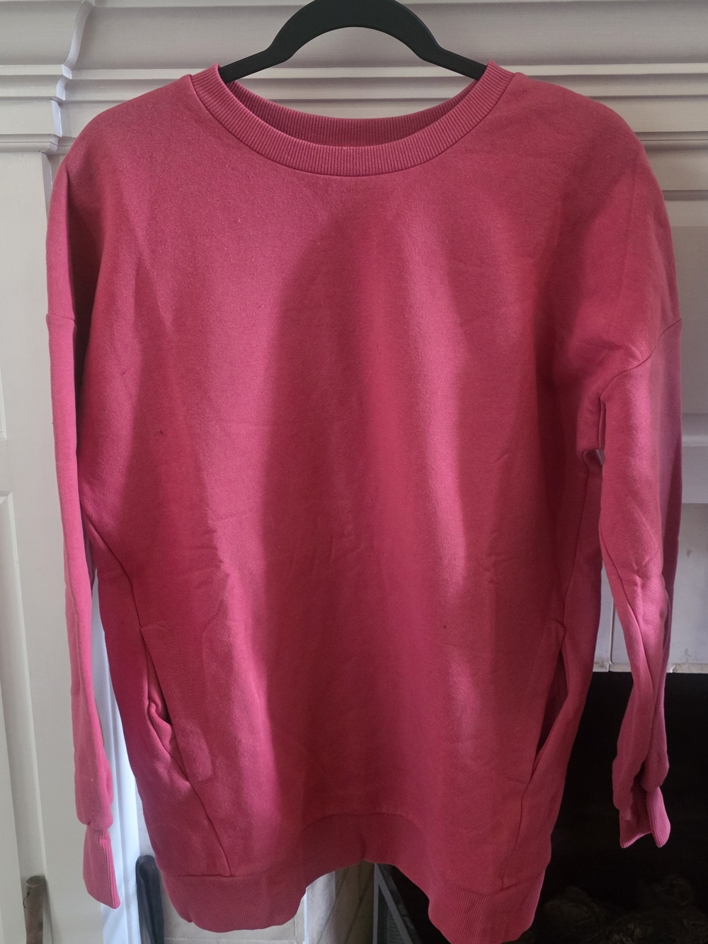 Zenana Outfitters Muted Pink Sweatshirt and Jogger Set - Picture 2 of 4